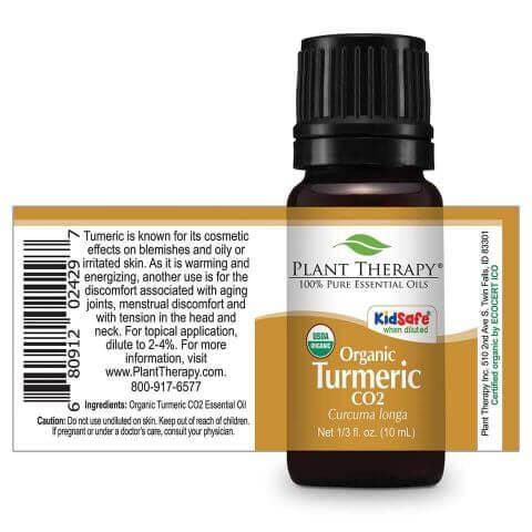 Organic Turmeric CO2 Essential Oil-Skin Perfection Natural and Organic Skin Care