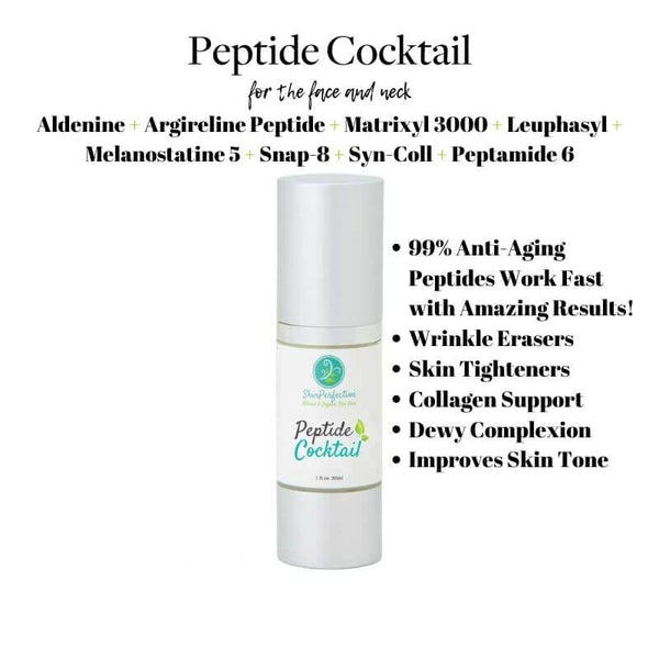 Peptide Cocktail Anti-Aging Serum-Skin Perfection Natural and Organic Skin Care